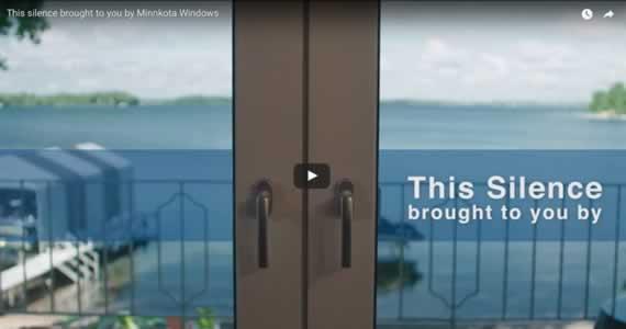 This silence brought to you by Minnkota Windows